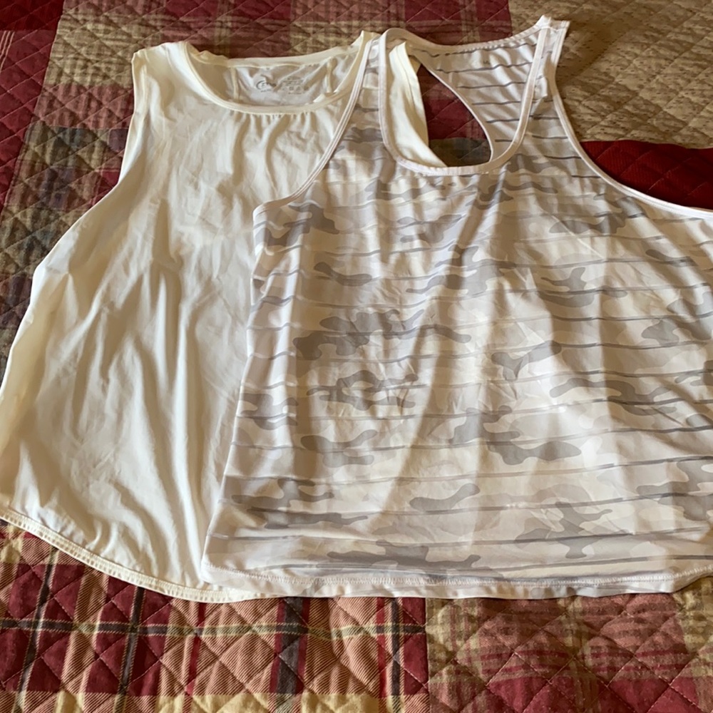 Zyia white tank bundle - xxxl